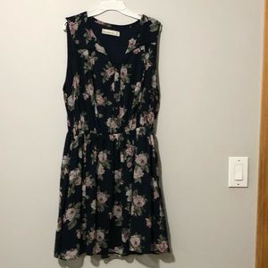 Abercrombie and fitch floral dress sz XL